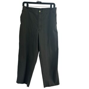 David Taylor Green Chinos Relaxed Fit